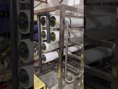 Système MR-BWRO-25TH RO avec Filmtec Toray Membrane 50-100KW/H contrôle PLC