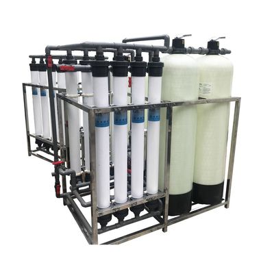 Bon prix Ultrafiltration industrielle Système d'eau d'auto-nettoyage dans le matériau SS304 / PVC en ligne