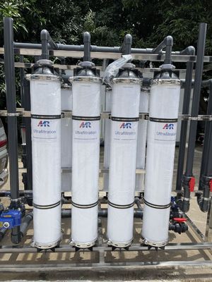 Bon prix Système d'ultrafiltration PVDF personnalisable pour le traitement polyvalent des eaux usées en ligne