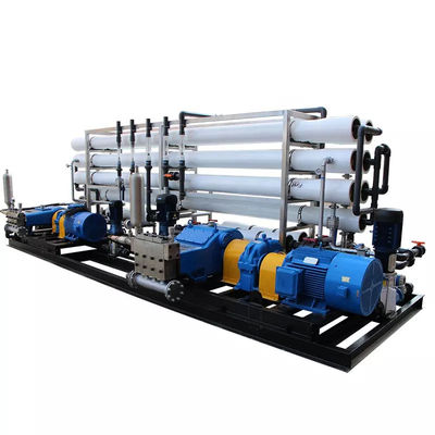 Bon prix Taux de récupération de 38% Système de dessalement de l'eau de mer avec prétraitement par ultrafiltration en ligne