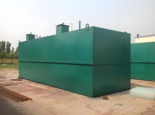 Bon prix AAO MBR usine de traitement des eaux usées pour installation au-dessus du sol en ligne