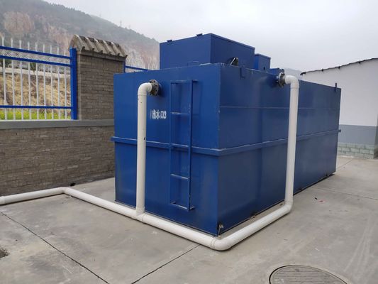 Bon prix Installation de traitement automatique des eaux usées à commande PLC pour le traitement des eaux usées domestiques en ligne