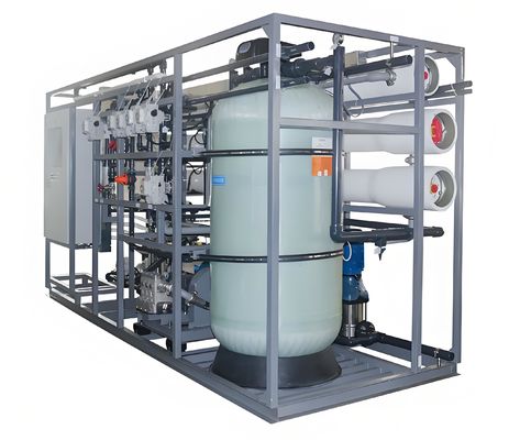 Bon prix 99Système de purification par osmose inverse de l'eau de mer à 0,5% en acier duplex 2205 en ligne