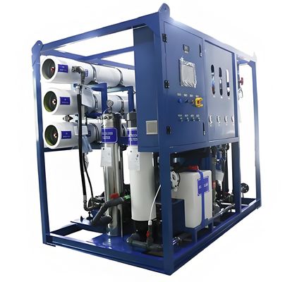 Bon prix Système de dessalement de l'eau de mer Siemens S7 PLC Produisant 99,5% d'eau dessalée en ligne
