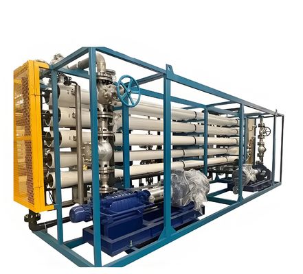 Bon prix Siemens S7 PLC Système de régulation électrique de l'eau de mer RO avec membrane USA Filmtec Ro en ligne
