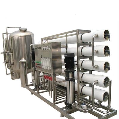 Bon prix Système de nanofiltration municipale d'alimentation en eau avec un taux de récupération de 50 à 80% en ligne