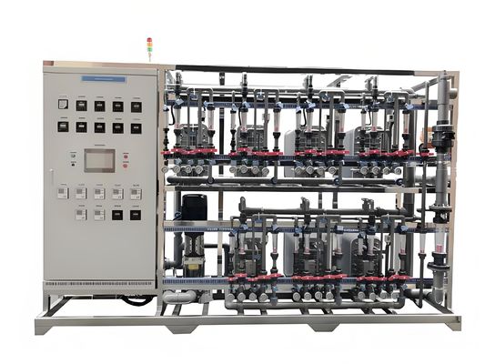 Bon prix Grundfos / CNP pompes système EDI UPVC / SS304 équipement 1-50m3 par heure Capacité en ligne