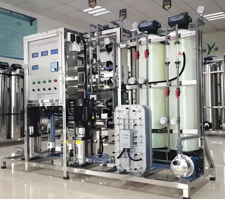 Bon prix Système de traitement de l'eau Siemens S7 PLC RO EDI avec membrane Filmtec / Toray en ligne