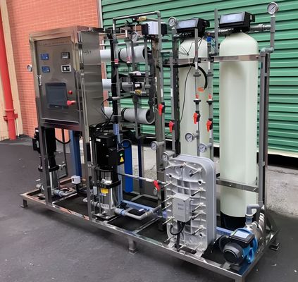 Bon prix RO EDI Système de purification de l'eau avec une capacité de 1 à 50 m3/h et deux étapes en ligne