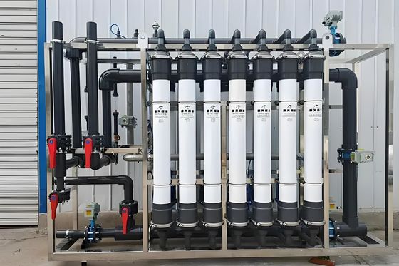 Bon prix Système de membrane à ultrafiltration SS304 / PVC avec 99,99% d' élimination des virus en ligne