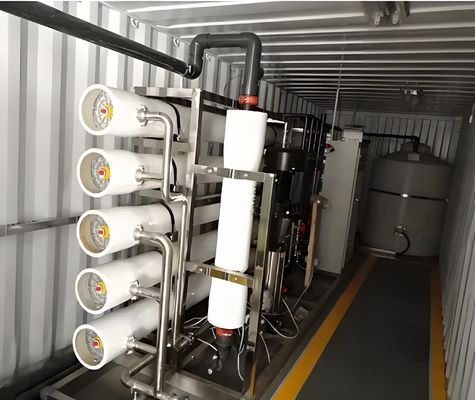 Bon prix Système d'oxydation des médias ou d'ultrafiltration en conteneurs avec taux de rejet de sel de 99% en ligne