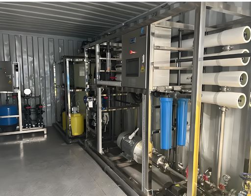 Bon prix Taux de récupération de 50 à 70% Système de récupération en conteneurs alimenté par une pompe Grundfos / CNP en ligne