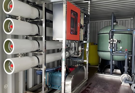 Bon prix Système d' osmose inverse à conteneur avec membrane Filmtec / Toray / Vontron en ligne