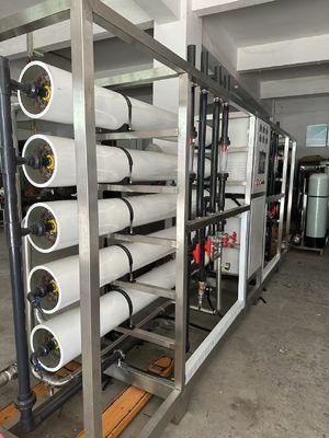 Bon prix 50 à 1000 m3/jour Système d'oxydation de l'eau saumâtre Taux de rejet du sel de 98% en ligne