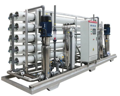 Bon prix Taux de rejet du sel de 98% Système d'oxydation de l'eau saumâtre avec 500 à 10000 ppm Tds d'eau d'alimentation et taux de récupération de 50 à 75% en ligne