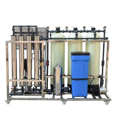 Bon prix Commercial RO System with PLC+Touch Screen Control SS304/316 Construction and Auto Membrane Flushing for Water Treatment en ligne