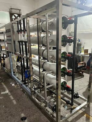 Bon prix Système de régulation industrielle Siemens PLC 500 à 1000 m3/jour avec membrane Toray en ligne