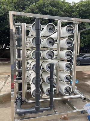 Bon prix Système industriel de traitement de l'eau en acier inoxydable commercial 60 m3/h en ligne