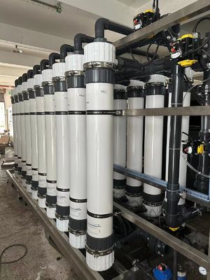 Bon prix Système d'ultrafiltration par membrane PVDF pour le traitement des eaux usées industrielles en ligne