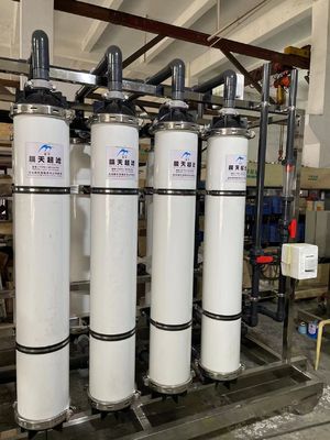 Bon prix Système d'ultrafiltration de 20 m3/heure pour le traitement des eaux usées textiles et de teinture en ligne
