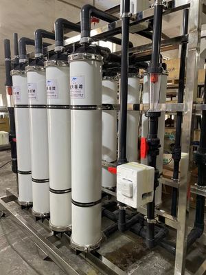 Bon prix Système d'ultrafiltration SS304 / PVC 10 à 100 M3/heure avec 99,99% d'élimination de SS en ligne