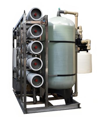 Bon prix Système de dessalement de l'eau de mer en acier double 2205 Siemens Contrôle PLC 100-1000M3/Jour en ligne