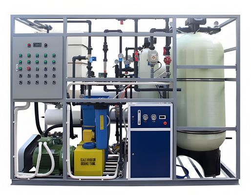 Bon prix 99Système de dessalement de l' eau de mer à 0,5% avec membrane Filmtec / Toray RO en ligne
