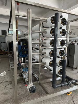 Bon prix Taux de rejet du sel de 98% Système industriel de refoulement automatique de l'eau en ligne