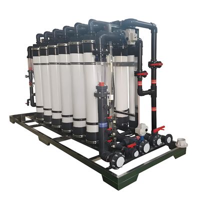 Bon prix Panneau de commande en acier inoxydable Système d'ultrafiltration Purificateur d'eau Taux de récupération de 80 à 90% pour l'eau potable en ligne