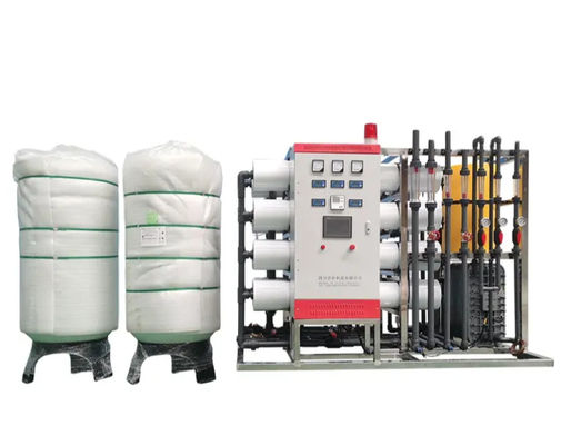 Bon prix Système d'osmose inverse commercial fiable pour la purification de l'eau avec alimentation 380V/50Hz en ligne