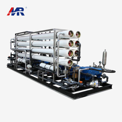 Bon prix Système de dessalement de l'eau de mer à haute capacité avec taux de dessalement de 99,5% 200m3-1000m3/jour Capacité et pompe Danfoss en ligne