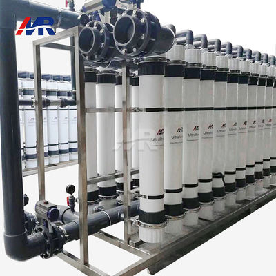 Bon prix Système d'ultrafiltration de traitement de l'eau avec consommation d'énergie personnalisée et taux d'élimination de la turbidité de 99% en ligne