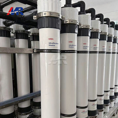Bon prix Système de microfiltration industrielle Ultrafiltration avec 0,2-0,02um de micron et 10-100m3/heure Capacité en ligne